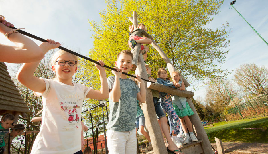 Une action créative pour un nouvel équipement de jeu